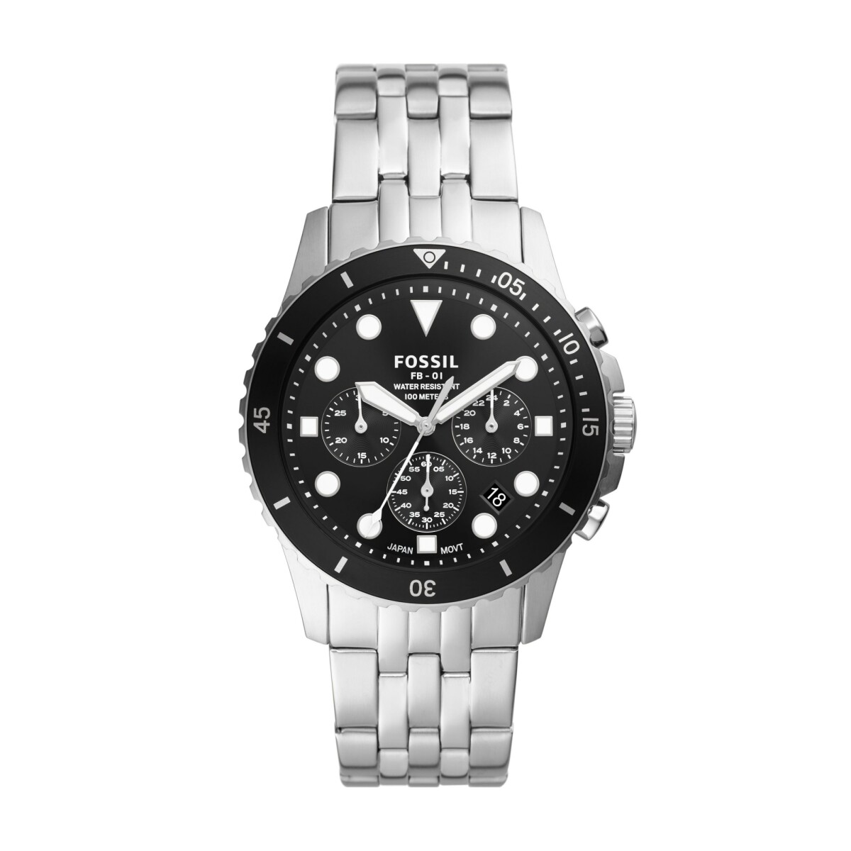 Reloj Fossil Fashion Acero Plata 