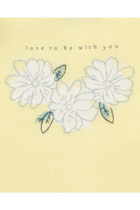 Pack cinco bodies de algodón, diseño floral Pack cinco bodies de algodón, diseño floral