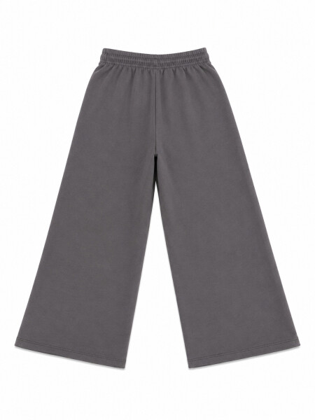 PANTALON YARA BLOOM GRIS OSCURO