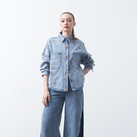 SOBRECAMISA ALONDRA Azul