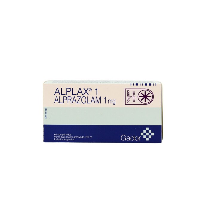 ALPLAX 1 MG. CJ X 60 COMP. única