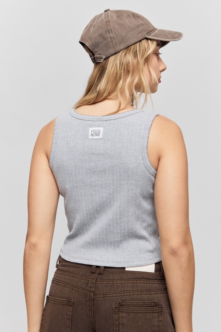 MUSCULOSA CAMPIELLO Gris Melange