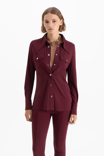 CAMISA MIRANDA Bordo