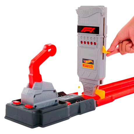 Pista de Autos Hot Wheels Fórmula 1 con 2 Vehículos Pista de Autos Hot Wheels Fórmula 1 con 2 Vehículos
