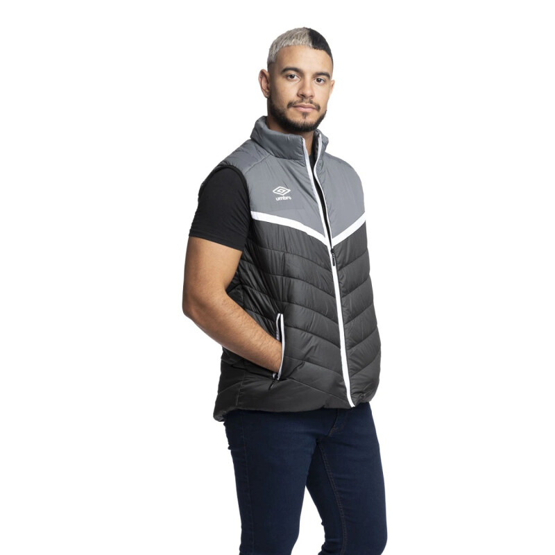 Chaleco de Hombre Umbro Club Fanatic Azul Marino - Blanco