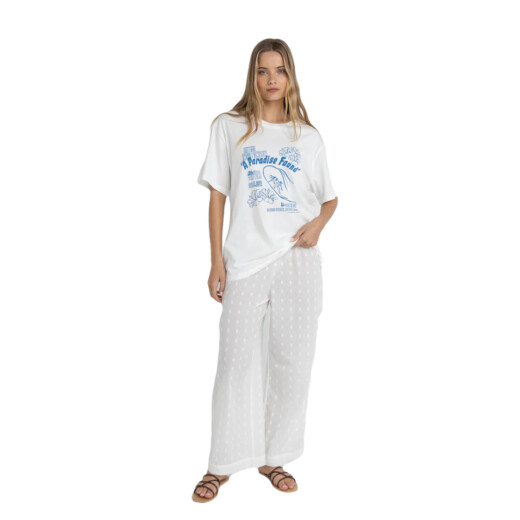 Remera Rhythm Paradise Found Oversized - Blanco Remera Rhythm Paradise Found Oversized - Blanco