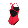 Malla De Natación Entrenamiento Para Mujer Arena Women's Team Swimsuit Swim Pro Solid Rojo