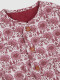 Chaleco Acolchado Reversible Berenjena