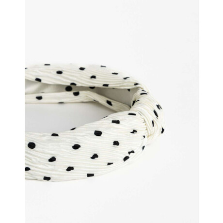 Vincha Con Lunares Estampado Lunares