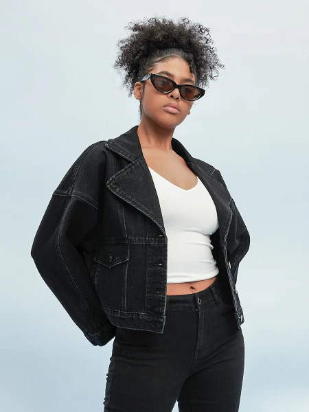 CAMPERA SEVILLA NEGRO