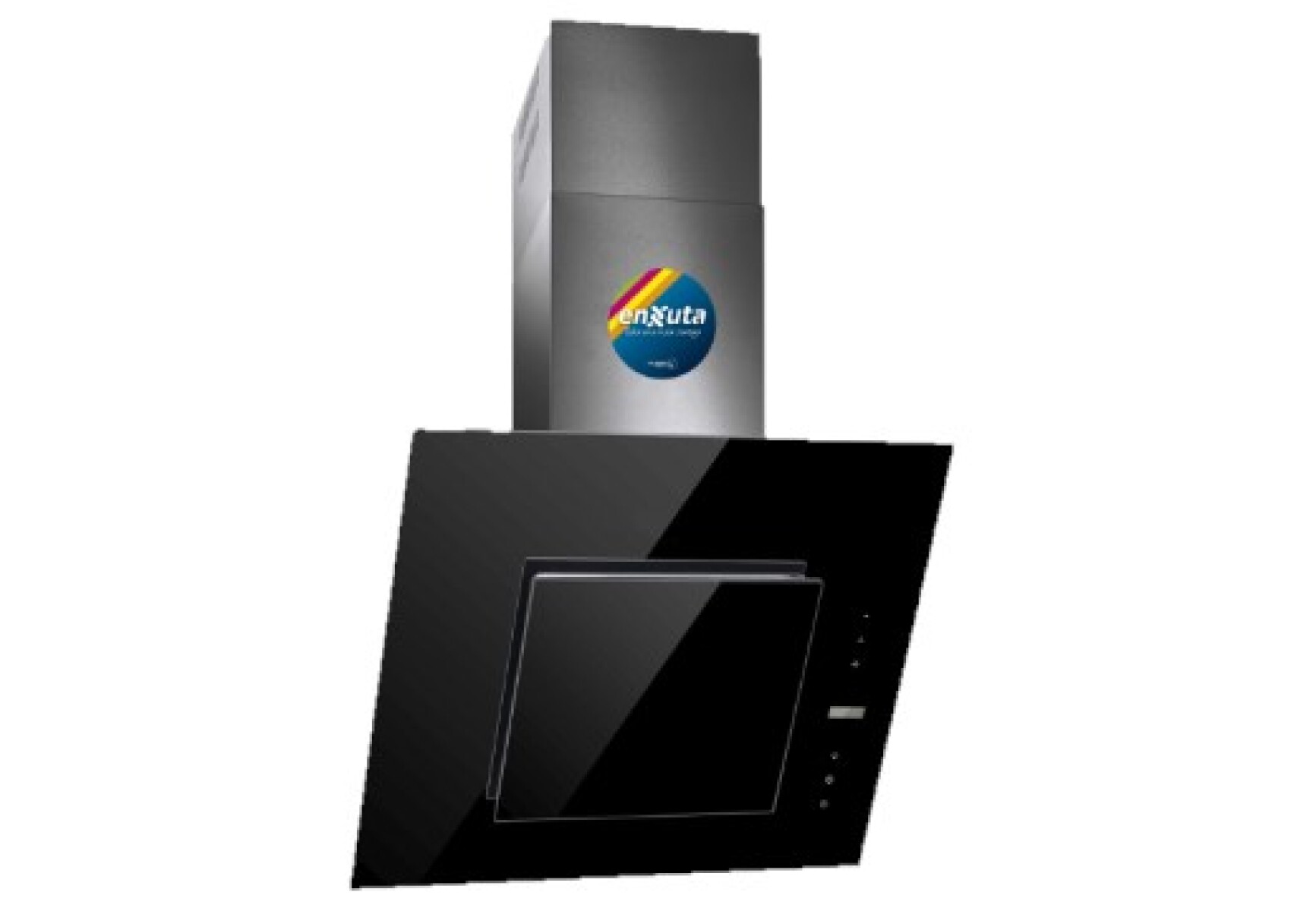 CAMPANA 60 CM NEGRA DIGITAL ENXUTA 