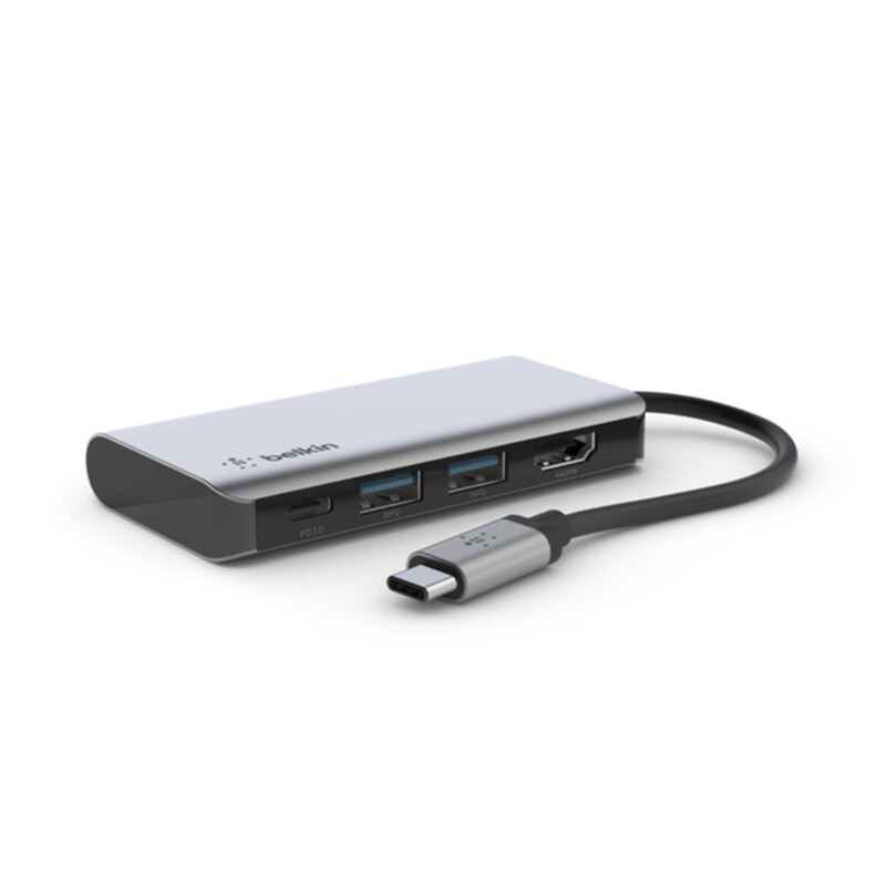 HUB Belkin 4 en 1 USB-C a HDMI 4K 2xUSB USB-C HUB Belkin 4 en 1 USB-C a HDMI 4K 2xUSB USB-C