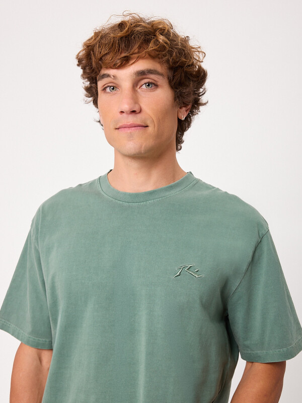 T-SHIRT CUNYT RUSTY Verde Seco