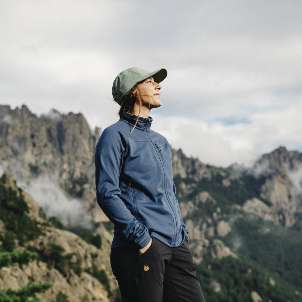 Abisko Lite Fleece Jacket - Mujer Black