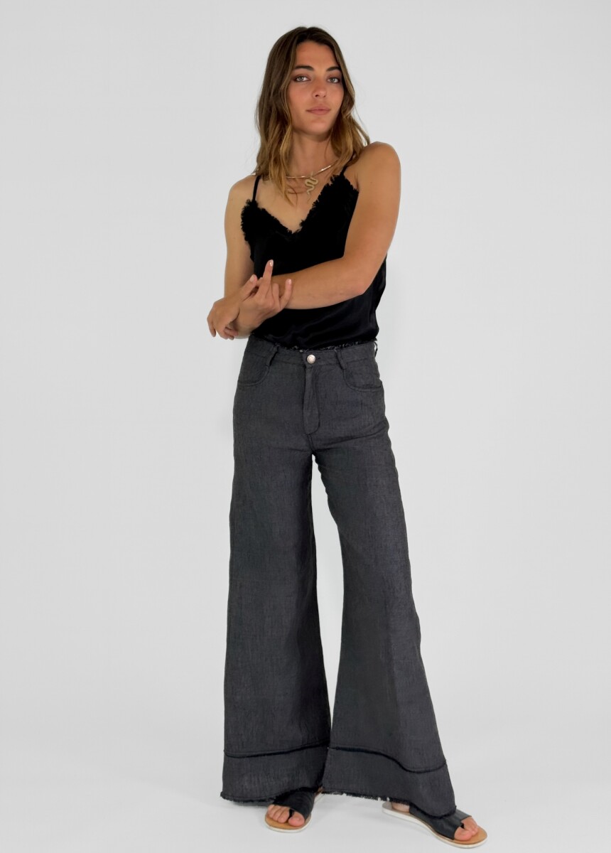 PANTALON RUFINA - NEGRO 