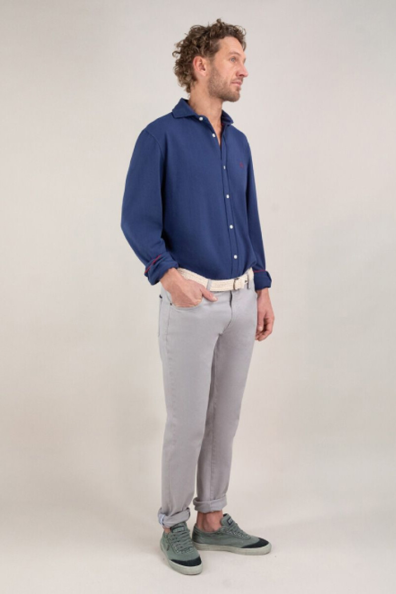 Pantalón 5 Bolsillos Gris