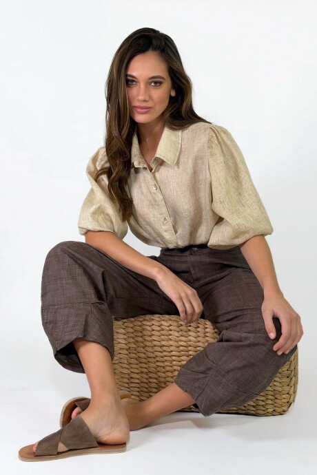 PANTALON NAIA Marron
