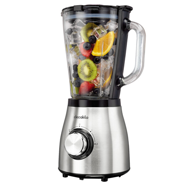 LICUADORA 600W 1.5 LT VASO VIDRIO DECAKILA KEJB006M LICUADORA 600W 1.5 LT VASO VIDRIO DECAKILA KEJB006M