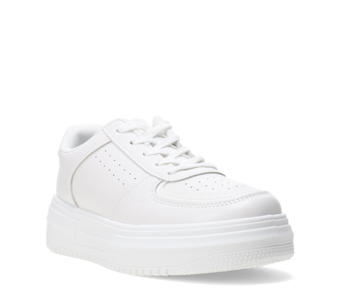 Championes de Mujer Miss Carol SMILEY Blanco