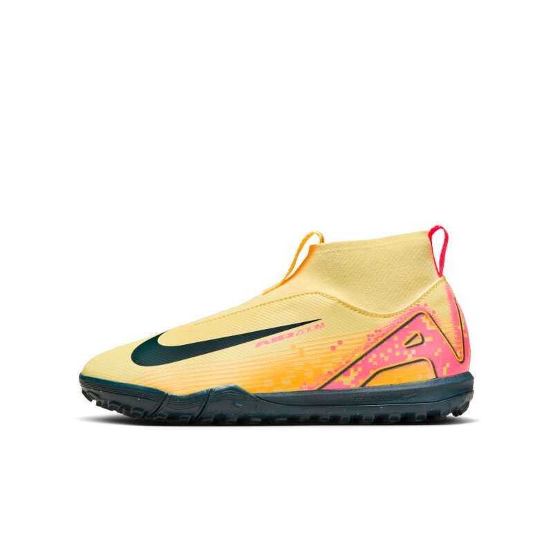 Championes de fútbol Nike Jr. Mercurial Superfly 10 Academy "Kylian Mbappé" de Niños Naranja