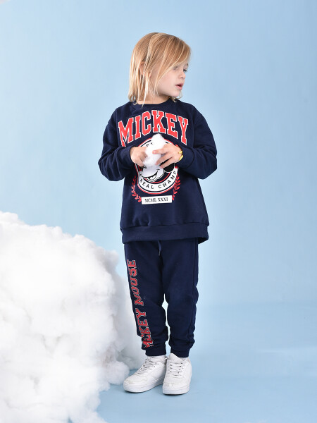 CONJUNTO MICKEY CHAMP AZUL OSCURO