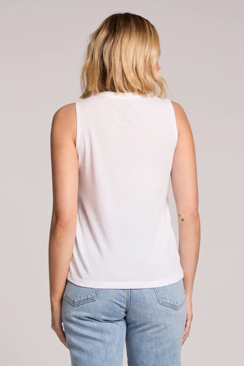 MUSCULOSA WELLNESS Blanco