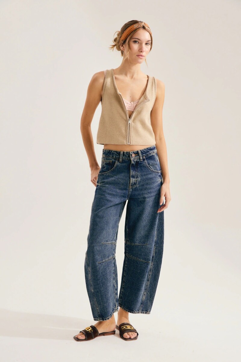 JEAN BARREL Azul