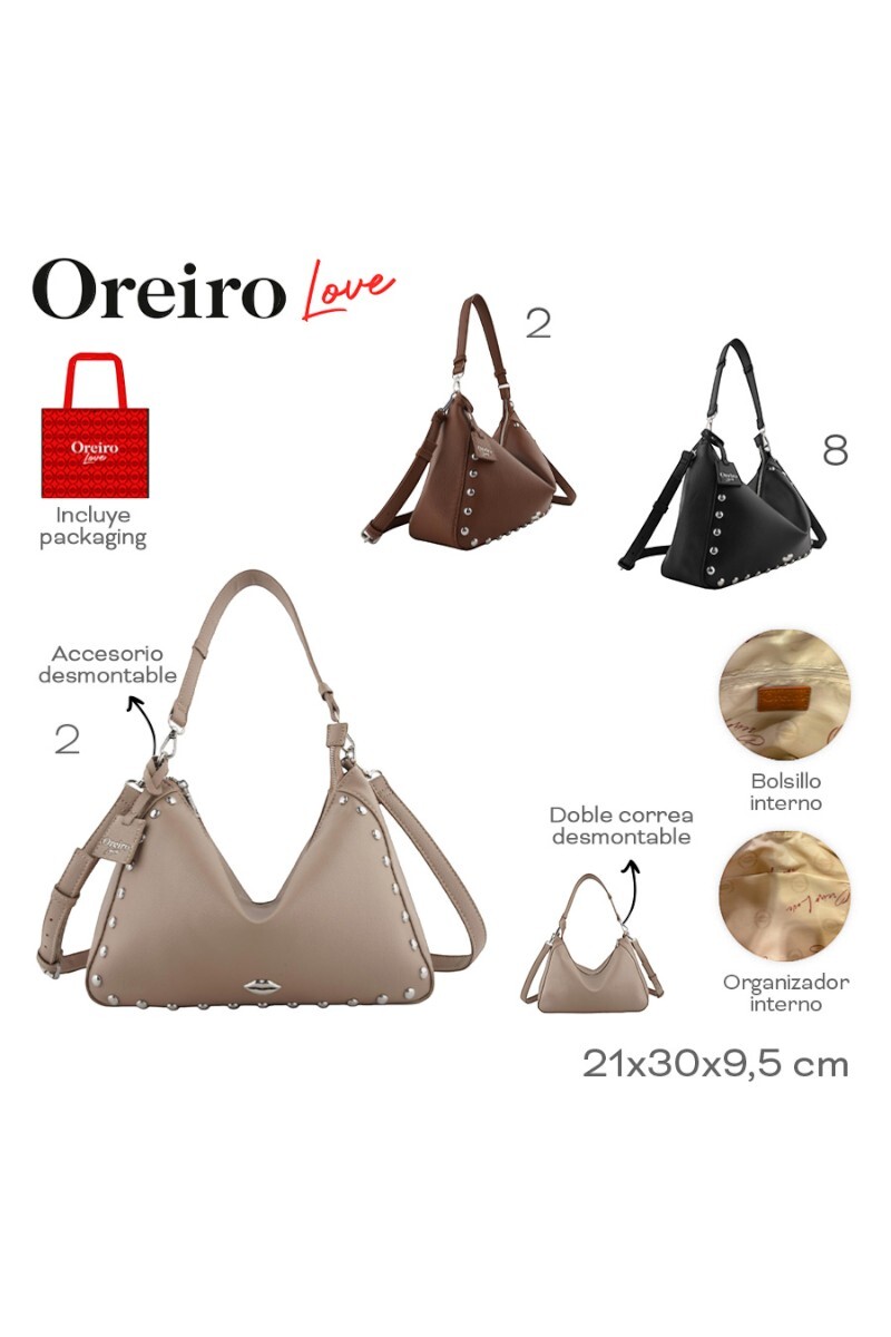 Cartera Las Oreiro Camel