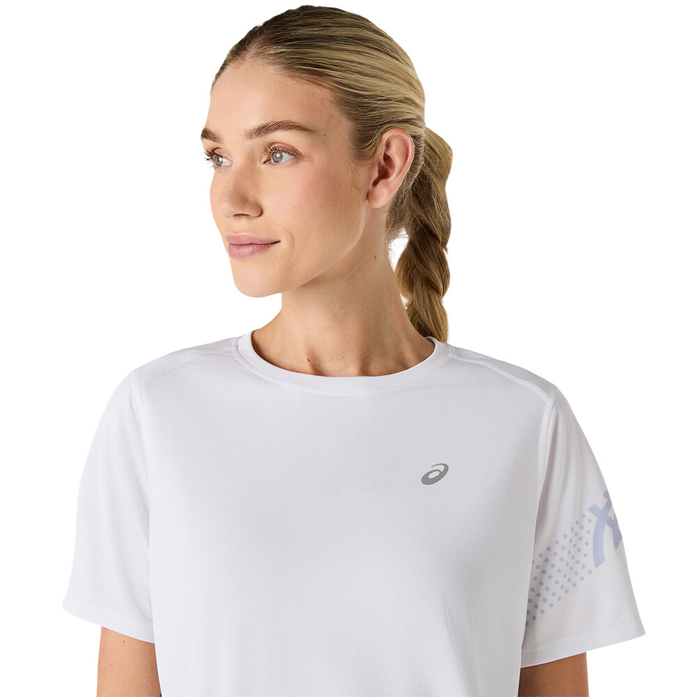 Polo Running Icon SS Top Mujer Brilliant White