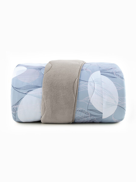 ACOLCHADO FLANNEL POLIESTER GRIS