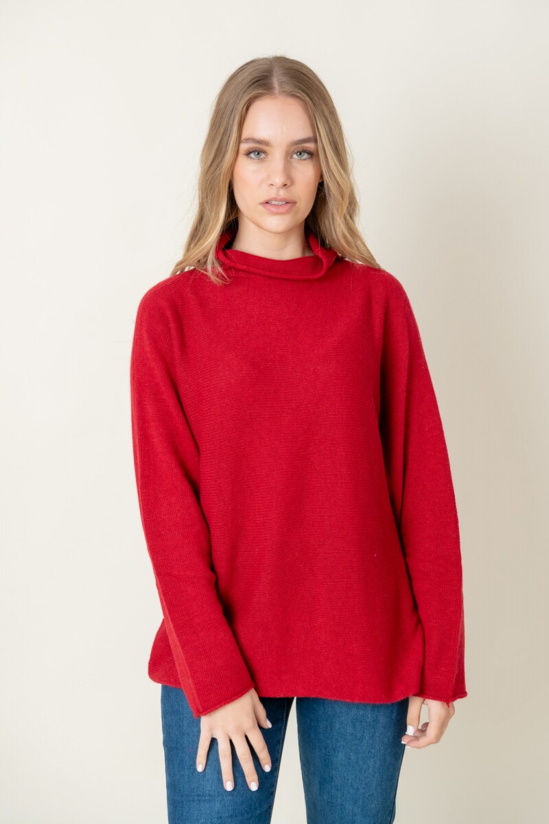 Sweater dama - Bordeaux 