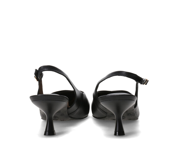 Zapatos de Mujer Bottero En Punta Con Tira Trasera Negro