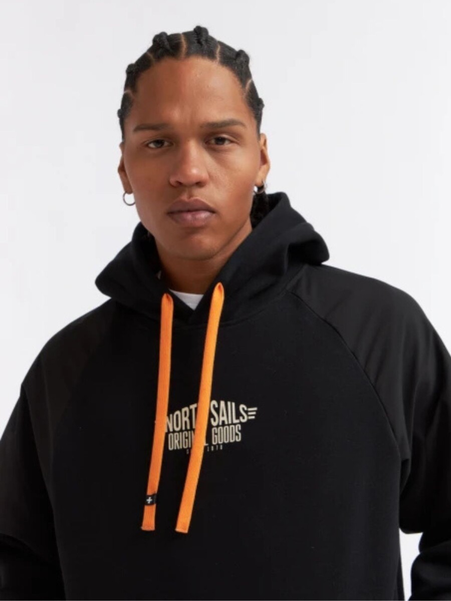 Buzo Oversize N+ - Negro 