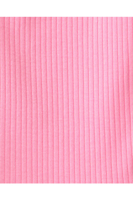 Set tres piezas, short y musculosa de chambray más body de algodón rosado Set tres piezas, short y musculosa de chambray más body de algodón rosado