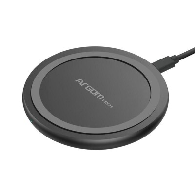 CARGADOR ARGOM, WIRELESS, FAST CHARGER, SURFACE P1/ USB 10W 001