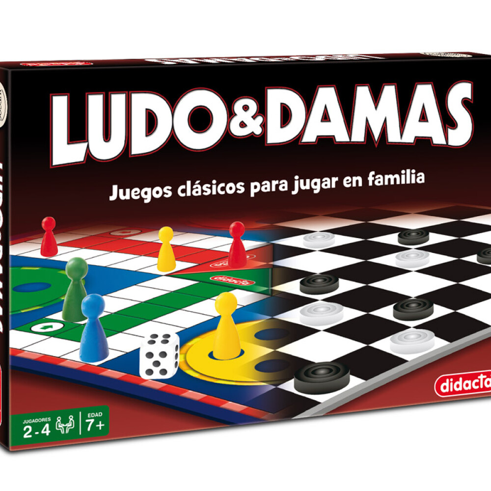 Ludo / Damas - Nuevo Diseño Y Formato LUDO / DAMAS - NUEVO DISEÑO Y FORMATO