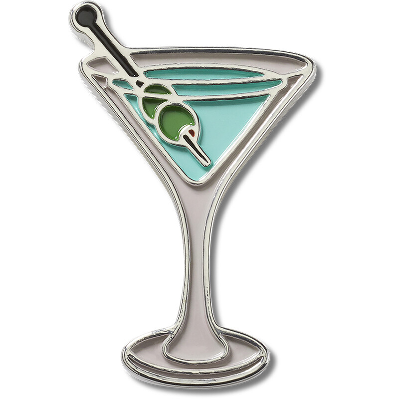 Jibbitz™ Charm Elevated Martini Glass Multicolor