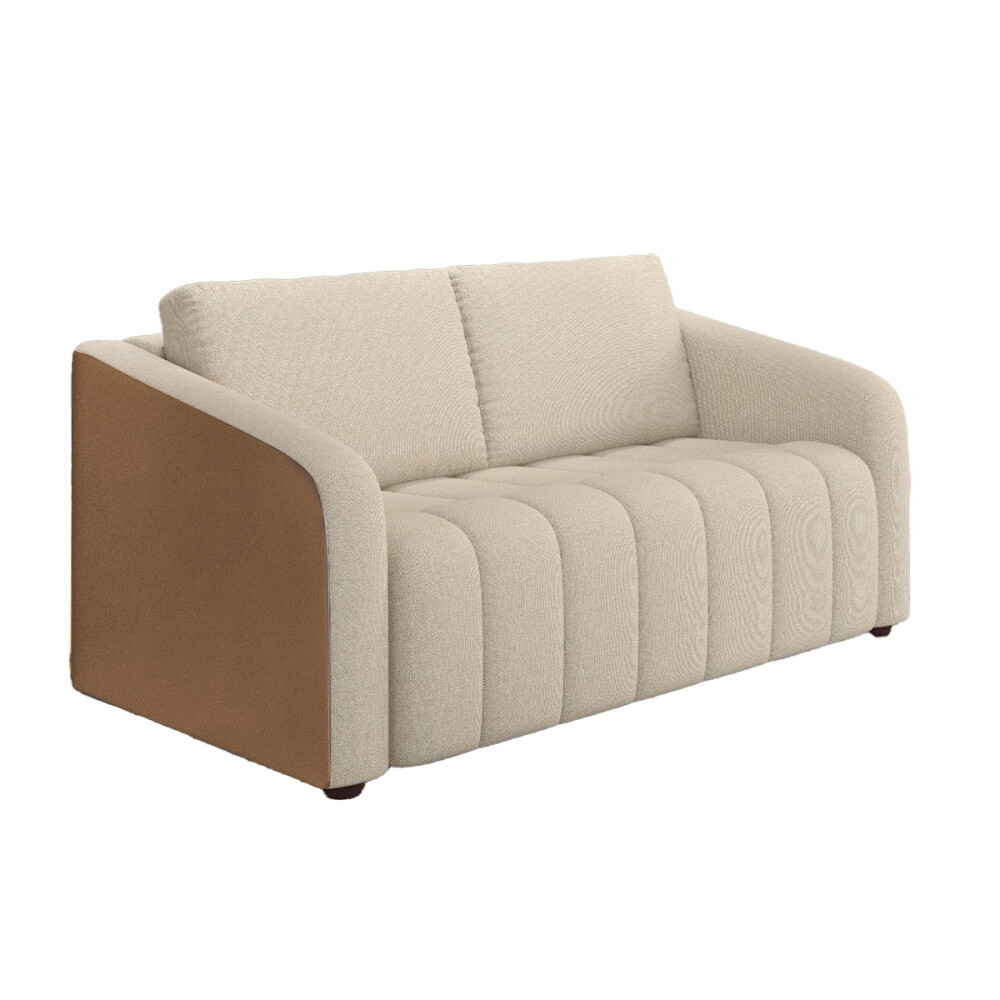 SILLÓN SIDNEY 2 CUERPOS COLOR ARENA Sillón Sidney 2 Cuerpos Color Arena