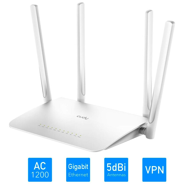 Cudy Router Wifi Inteligente Ac1200 ROUTER CUDY WR1300 AC1200 DOBLE BANDA