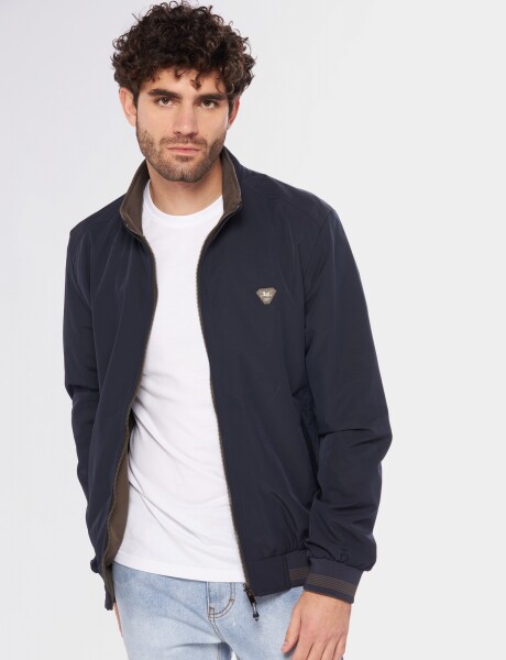 CAMPERA REVERSIBLE Azul