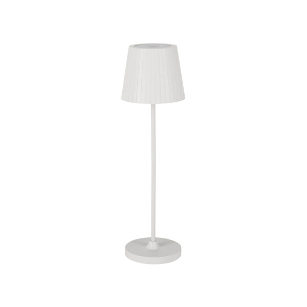 Lámpara de mesa inalámbrica USB 3 tonalidades IP44 ILU01050