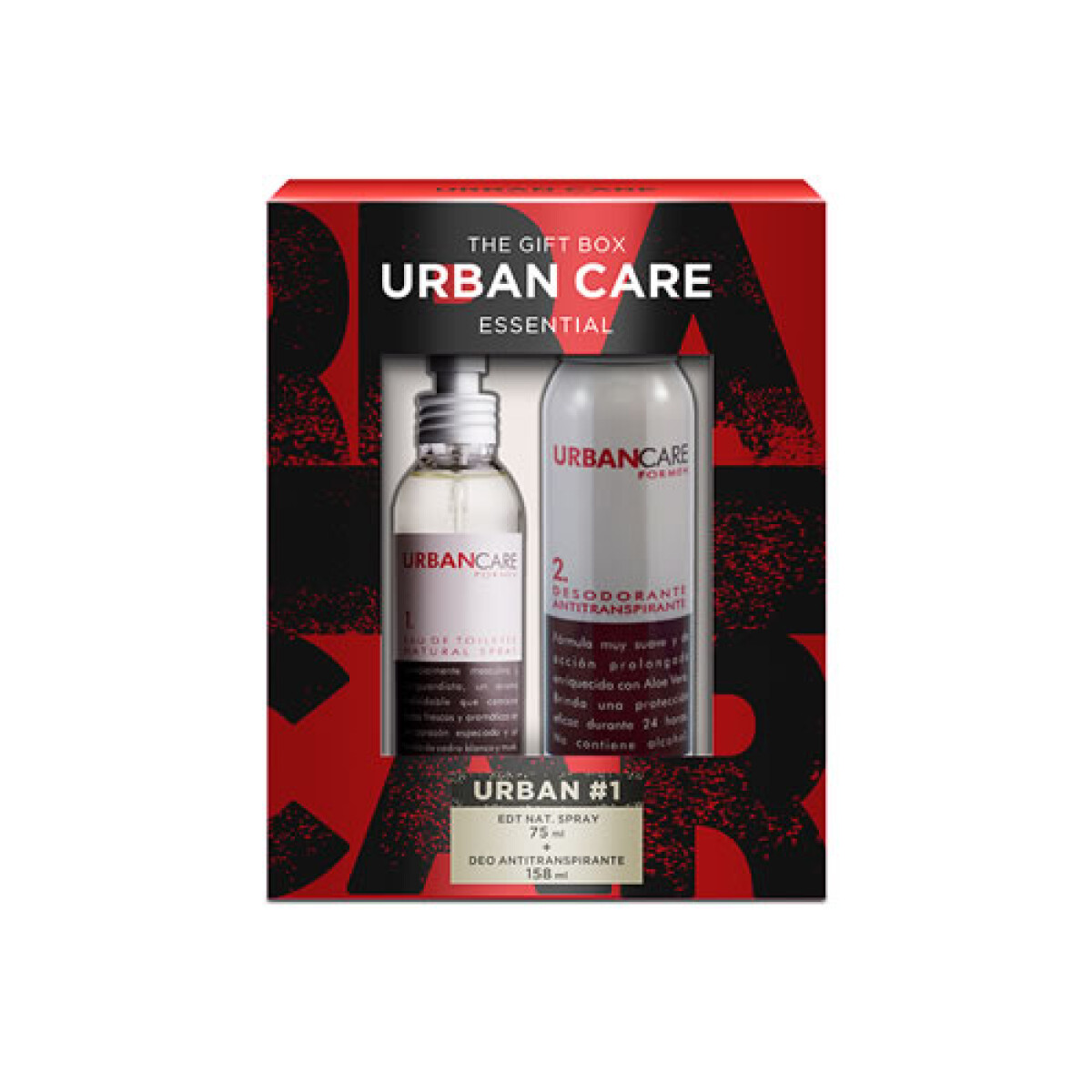 PACK URBAN CARE DEO AER + AFTER SHAVE 