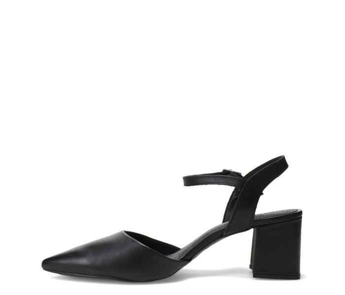 Zapato abierto con tobillera Preto