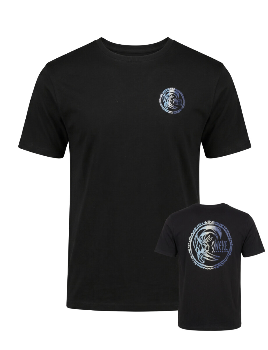 Remera O'Neill Sunset Medallion - Negro 
