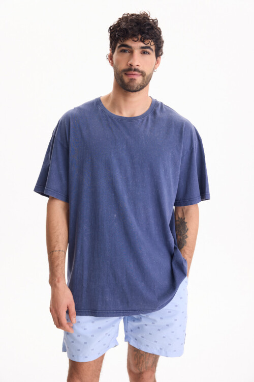 Remera Downtown Azul