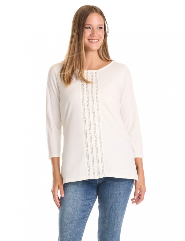 Blusa Det Puntilla CRUDO