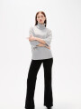 Polera Thernal Gris Melange Medio