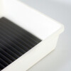 BADEJA RECT PLAST BLANCO 25X17X5CM Unica