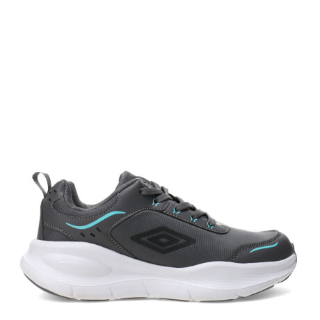 Championes de Hombre Umbro Dash Gris - Negro