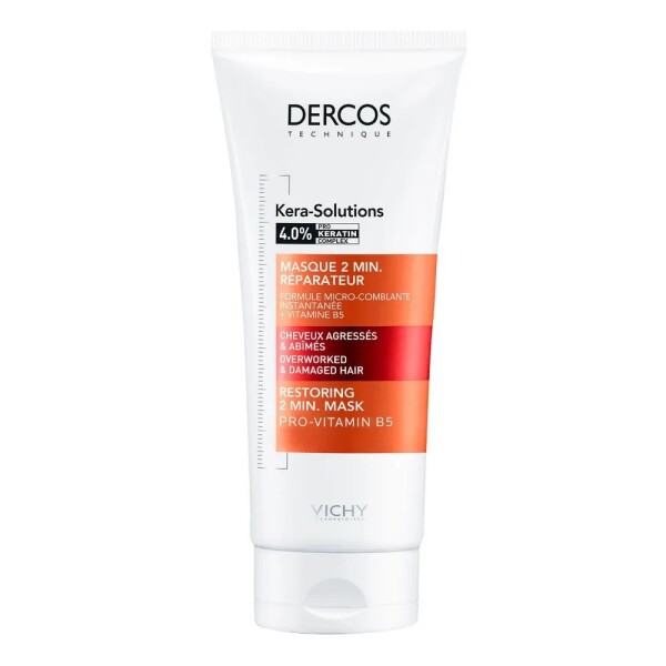 Mascarilla Reparadora Dercos Kera-Solutions Cabello Dañado 200 ml - Vichy Mascarilla Reparadora Dercos Kera-Solutions Cabello Dañado 200 ml - Vichy